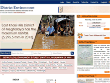 Tablet Screenshot of districtenvironmentstat.com